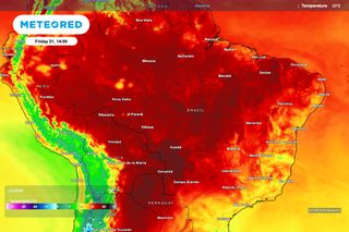 Calor intenso de at&eacute; 40&deg;C e baixa umidade deixam em alerta de &ldquo;Perigo&rdquo; 13 estados
