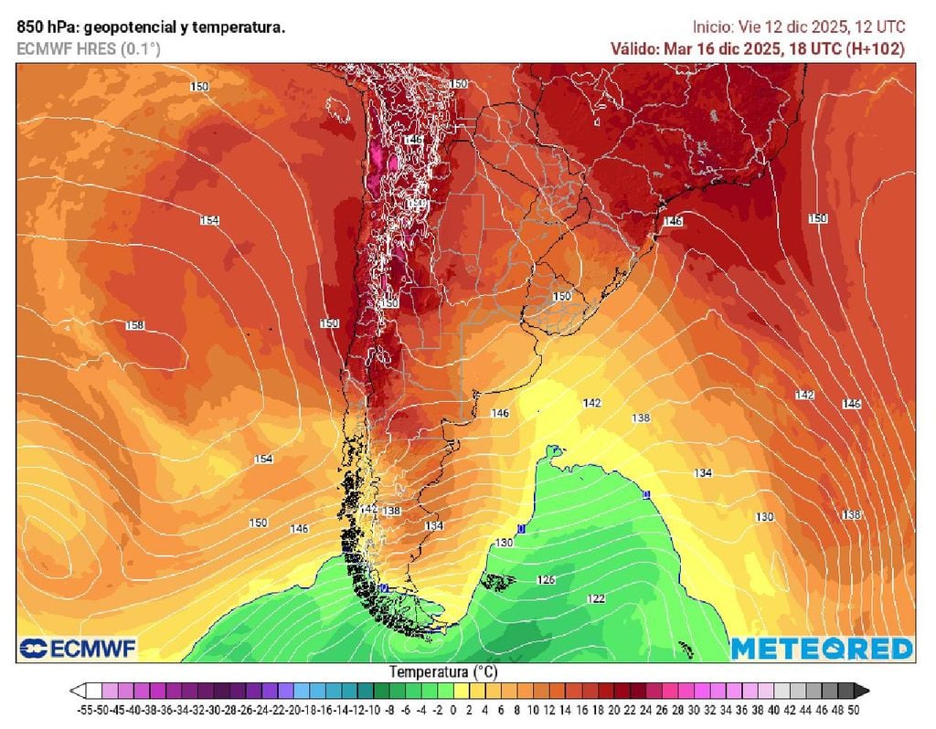 Dorsal cálida Dorsal cálida