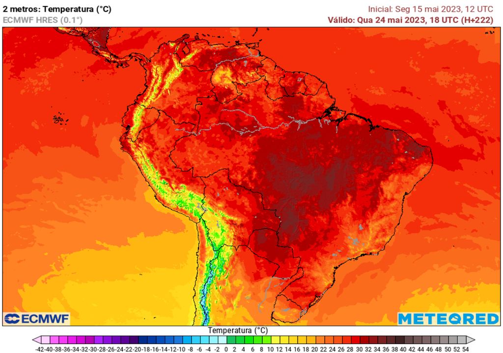 calor no outono onda de calor