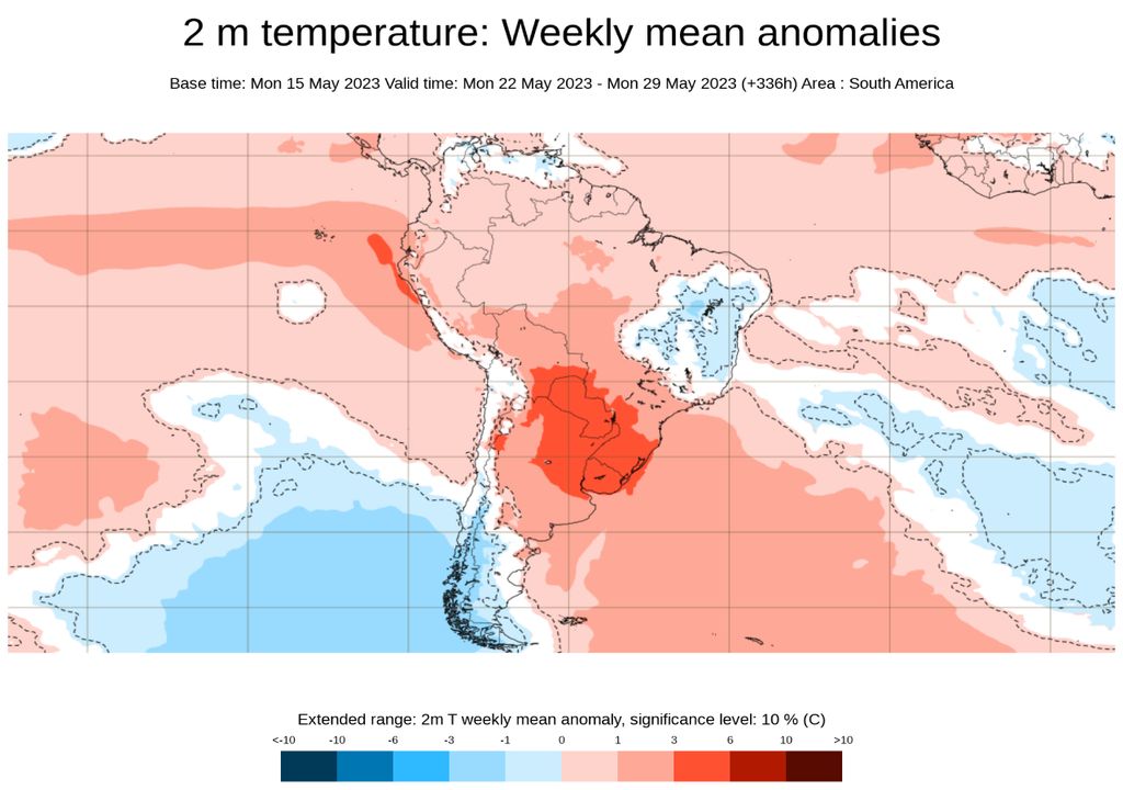 onda de calor em maio