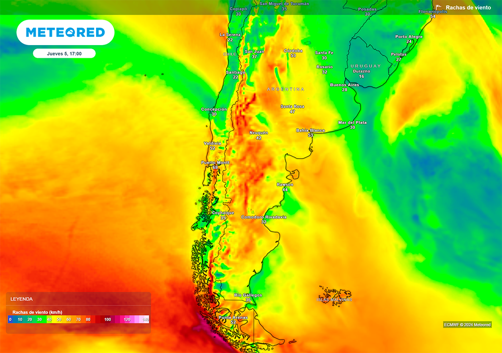 Viento, Rafagas, Alerta, Incendios, Patagonia, Cordoba