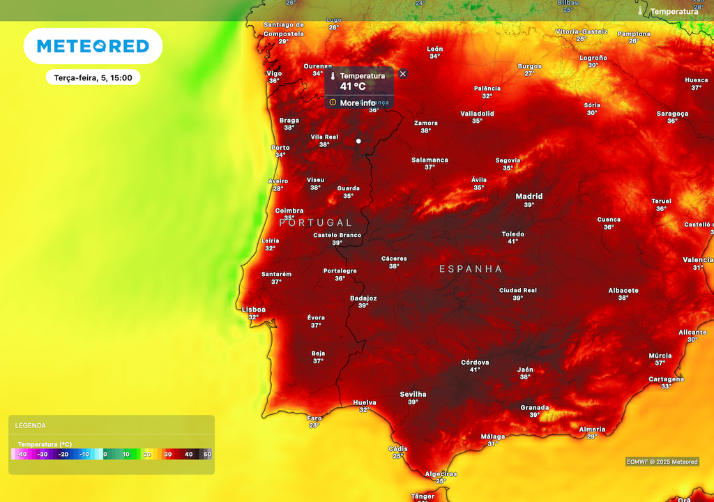 Temperaturas mantêm-se elevadas nesta terça-feira com várias localidades a ultrapassar os 40 ºC. Temperaturas mantêm-se elevadas nesta terça-feira com várias localidades a ultrapassar os 40 ºC.