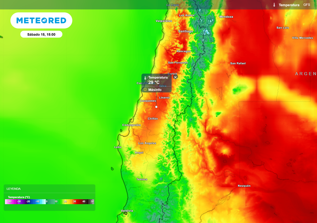 mapa de temperaturas