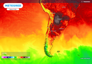 Calor y lluvias solo en los extremos de Chile promete el comienzo de la tercera semana del año 