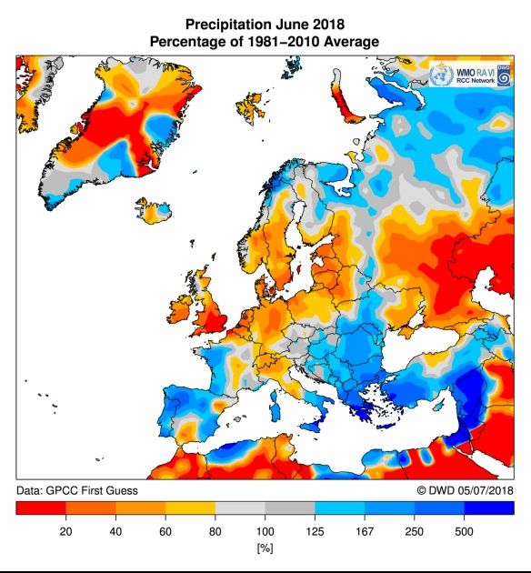 Calor Y Precipitaciones Extremas En Julio De 2018: Análisis De La Omm Calor Y Precipitaciones Extremas En Julio De 2018: Análisis De La Omm