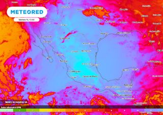 Calorón seguiremos sufriendo este sábado y domingo, pero aumentando lluvias