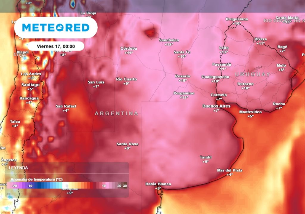 anomalia Desde mitad de semana habrá un rápido ascenso térmico