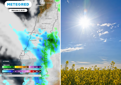 &ldquo;Cambiar&aacute; por completo el panorama&rdquo;: Zona central pasar&aacute; de lluvias y viento a tardes de hasta 25 &deg;C esta semana