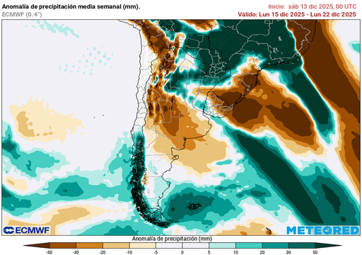 Cambio brusco de escenario en Argentina: semana estable, pero con otro episodio de tormentas durante el s&aacute;bado y domingo