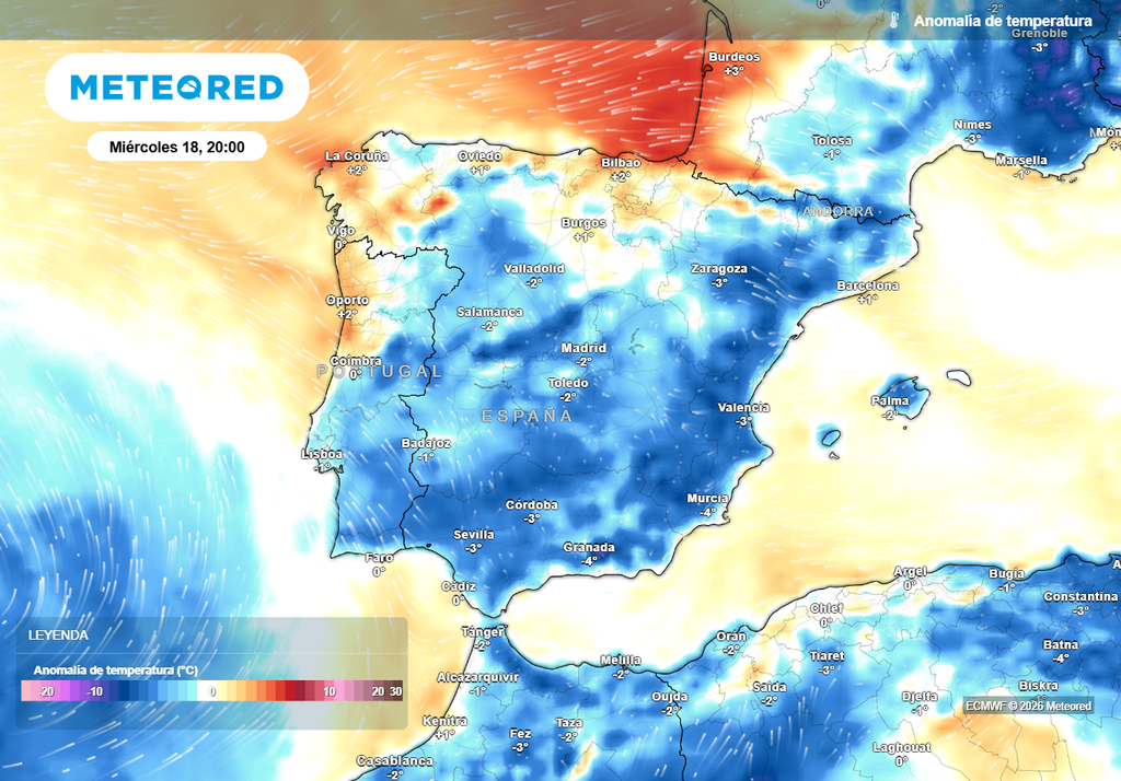 Mañana por la tarde se notará un ambiente más fresco en amplias zonas de la Península.