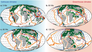 Un sorprendente estudio muestra que el cambio de las placas tectónicas provocó las oscilaciones climáticas de la Tierra