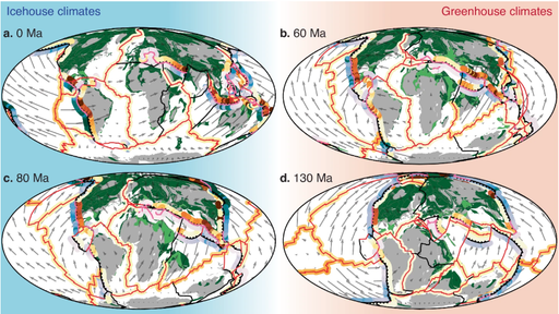 Un sorprendente estudio muestra que el cambio de las placas tect&oacute;nicas provoc&oacute; las oscilaciones clim&aacute;ticas de la Tierra