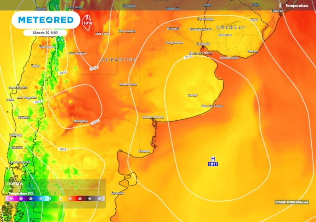 pronóstico tiempo Argentina