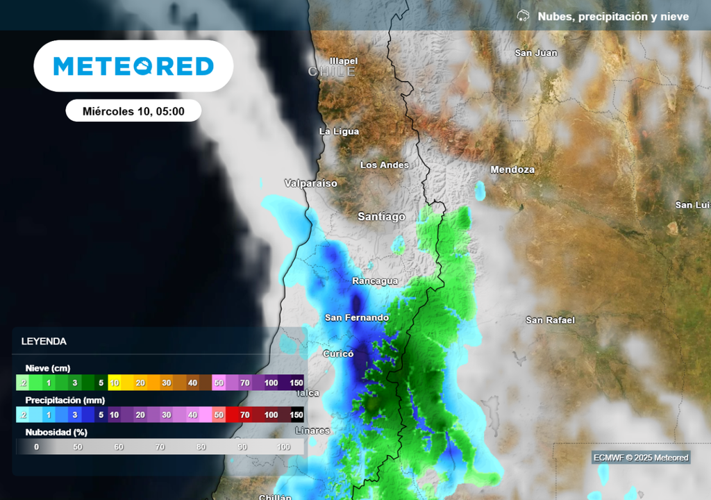 Precipitaciones y nubes
