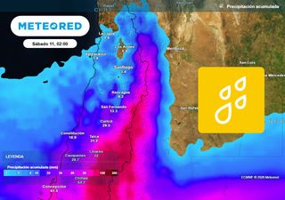 “Cambio en el pronóstico”: las lluvias vuelven el viernes a la RM y esta es la probabilidad para Santiago