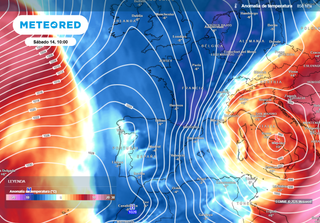 Cambio dr&aacute;stico de temperaturas: el fr&iacute;o &aacute;rtico invadir&aacute; la Espa&ntilde;a peninsular el s&aacute;bado 14