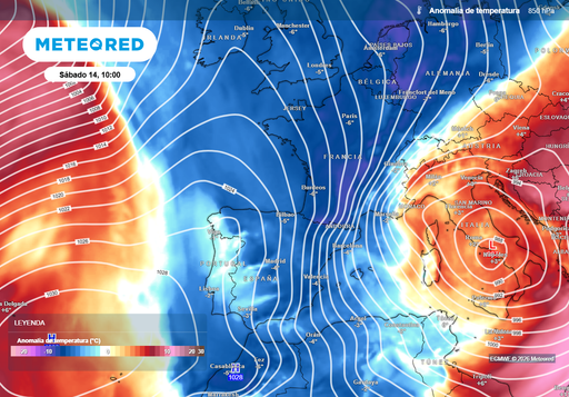 Cambio dr&aacute;stico de temperaturas: el fr&iacute;o &aacute;rtico invadir&aacute; la Espa&ntilde;a peninsular el s&aacute;bado 14