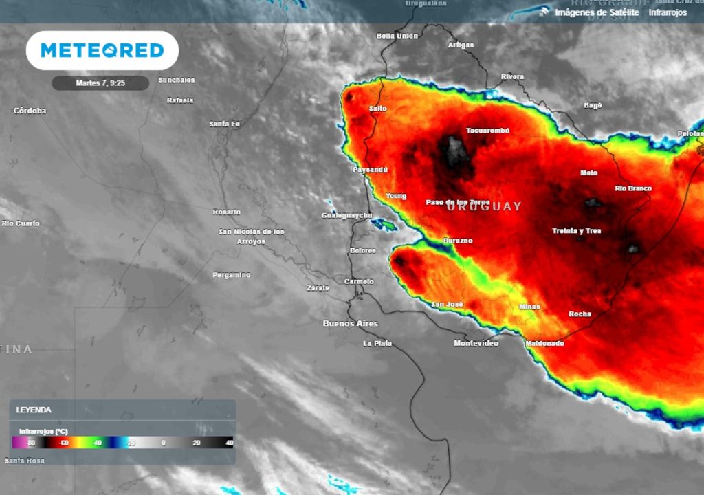 humedad Buenos Aires viento Pampero ráfagas alerta frío invierno lluvia