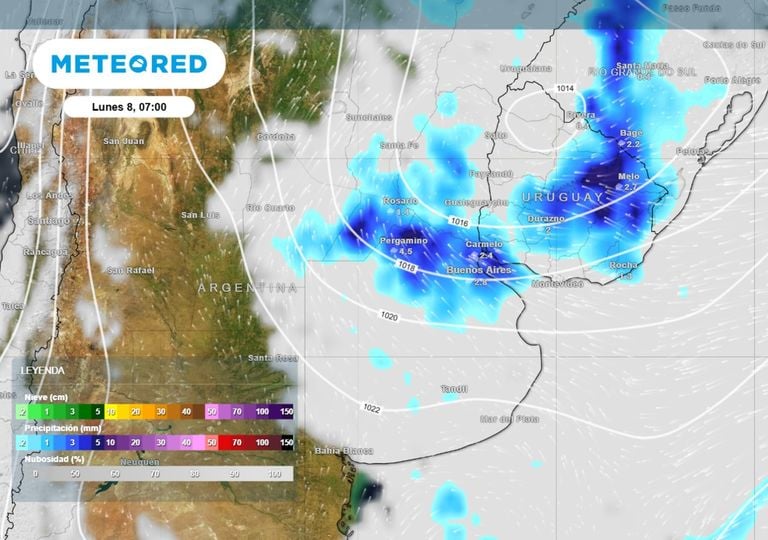 Cambi&oacute; el pron&oacute;stico en Buenos Aires: cu&aacute;ndo llegan las tormentas y el fr&iacute;o al AMBA