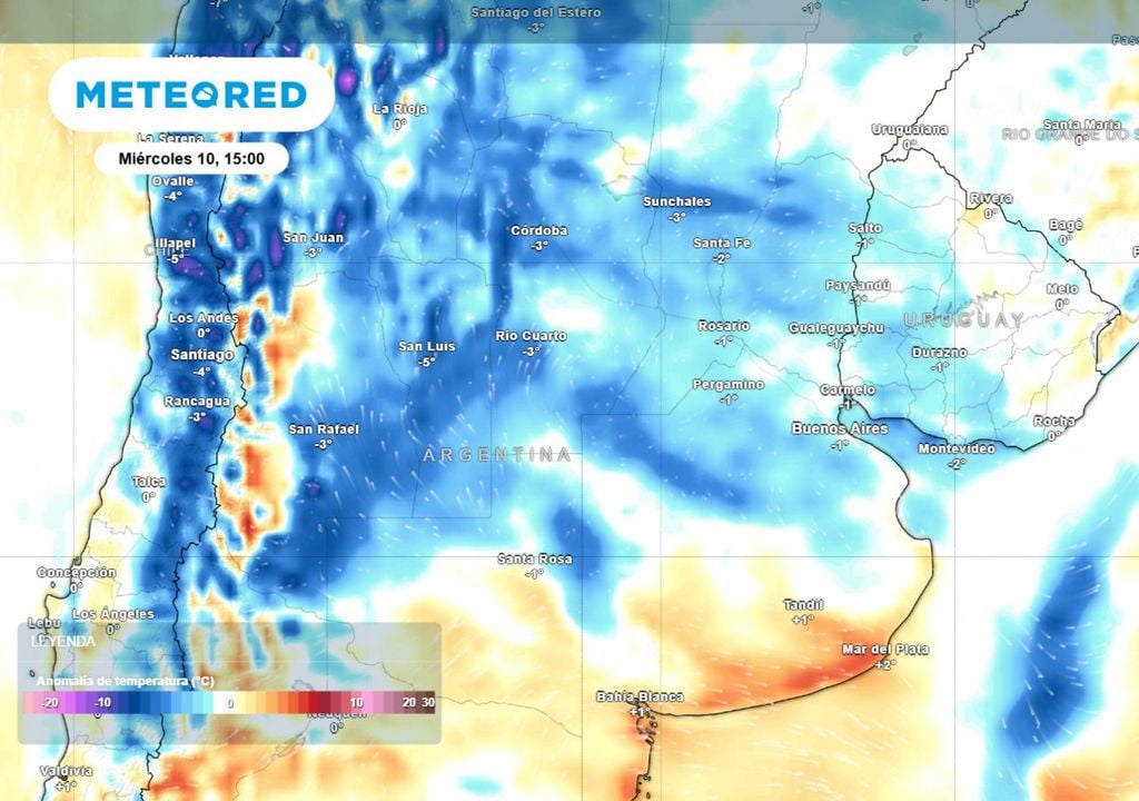 La proxima semana tendrá un moderado descenso de temperatura