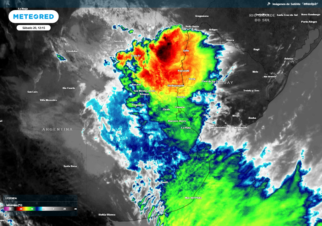Tiempo Pronóstico AMBA clima Nochebuena Navidad lluvias