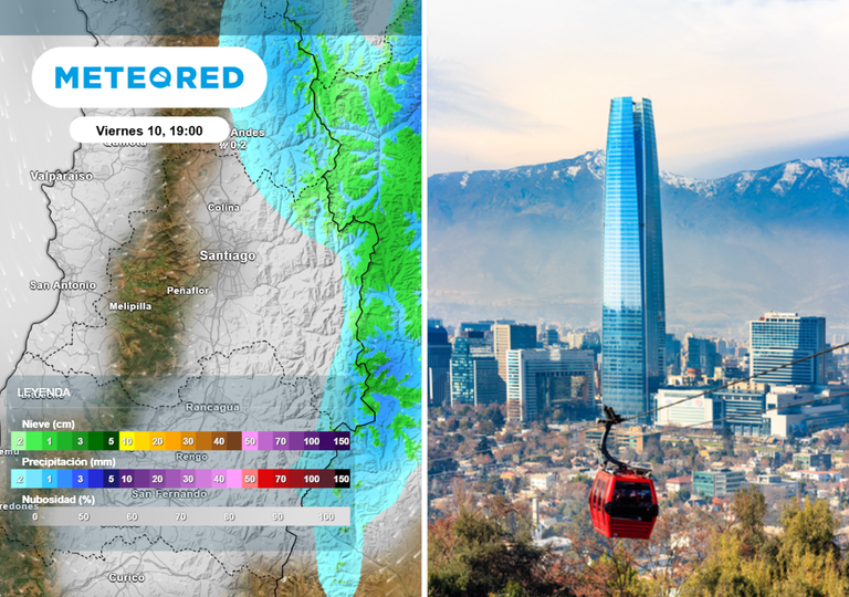 &ldquo;Cambio inmediato en Santiago: desde este momento bajan las temperaturas en la Regi&oacute;n Metropolitana