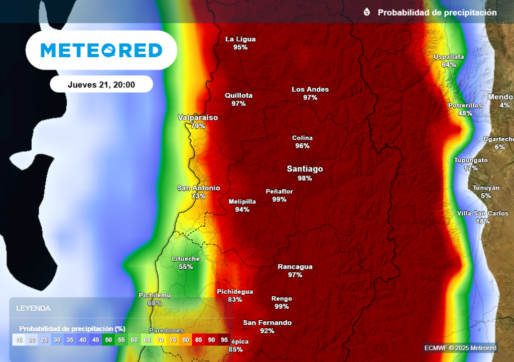 Probabilidad de precipitaciones
