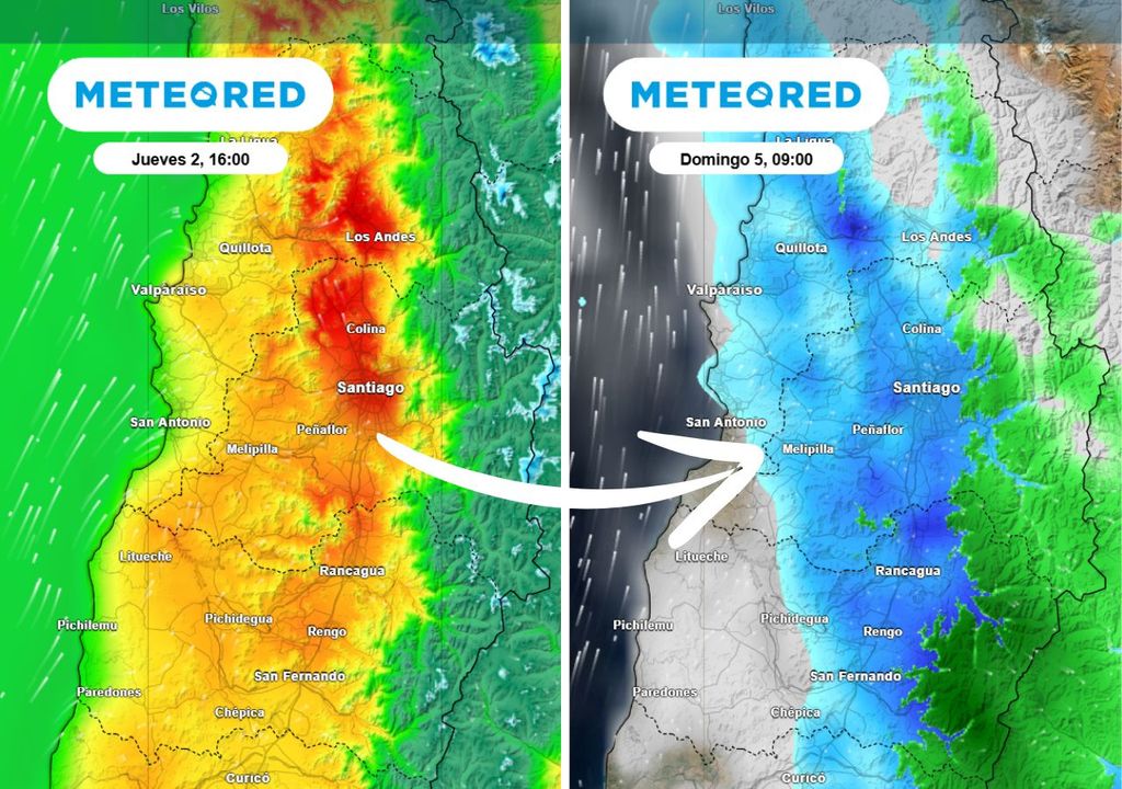 mapas de temperatura y precipitación