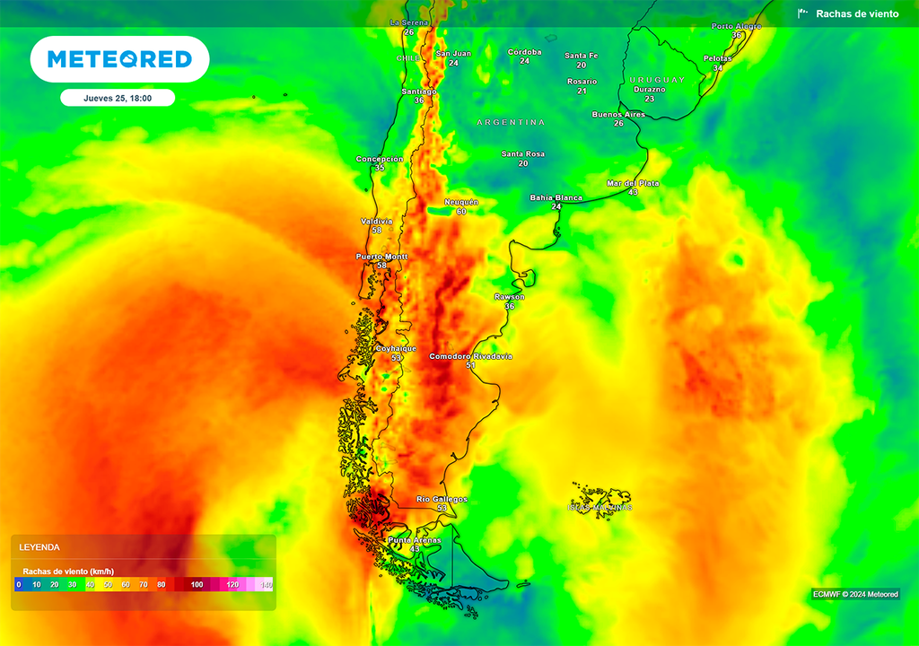 Viento, Rafagas, Frente, Alerta, Patagonia, Argentina Viento, Rafagas, Frente, Alerta, Patagonia, Argentina