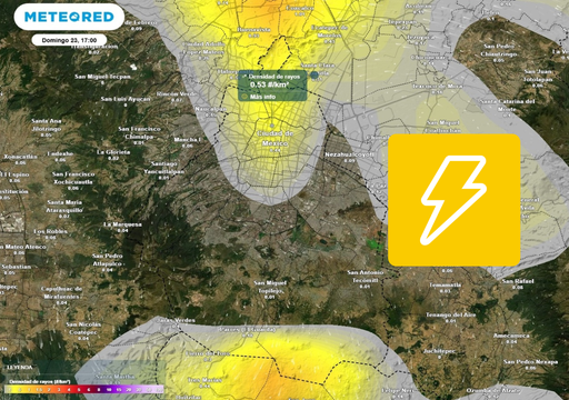 Cambios en el tiempo este fin de semana en CDMX: tormentas con granizo y acumulados de m&aacute;s de 25 mm