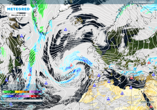 Cambios en Espa&ntilde;a la pr&oacute;xima semana: emergen una borrasca y un anticicl&oacute;n an&oacute;malos en los mapas