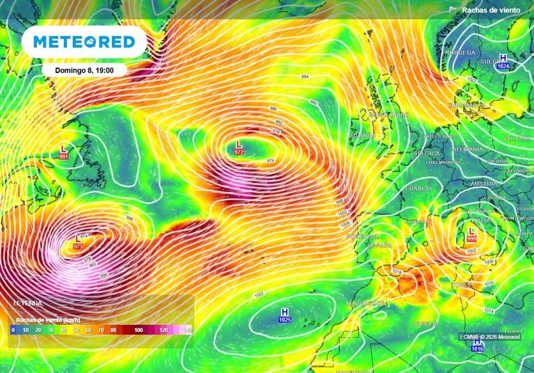 Cambios en los modelos: a partir del 10 de febrero podr&iacute;a caer el "muro" del mar de Noruega; efectos en Espa&ntilde;a
