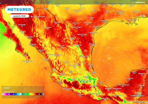 Cambios radicales en M&eacute;xico del 23-29 de marzo: pasaremos de calor a tormentas con granizo y frescor por frente fr&iacute;o