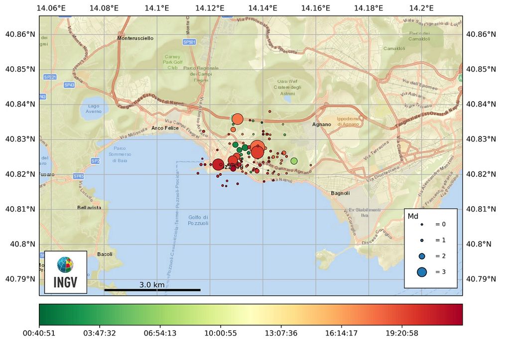 campi flegrei terremoti campi flegrei terremoti