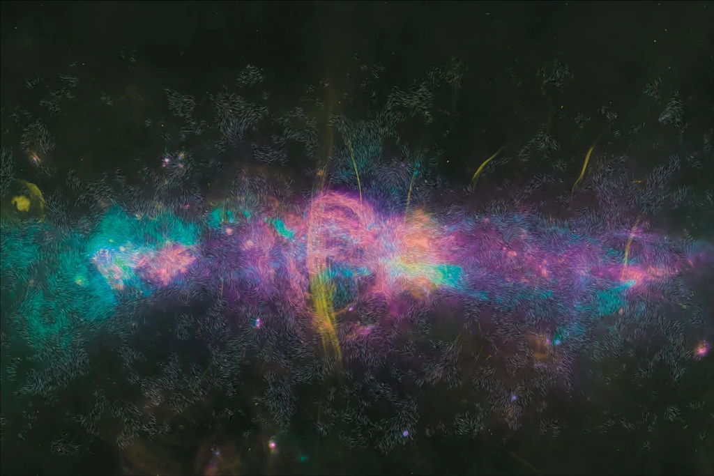 Campos magnéticos primordiais podem ter um papel na explicação da tensão de Hubble. Crédito: ESA