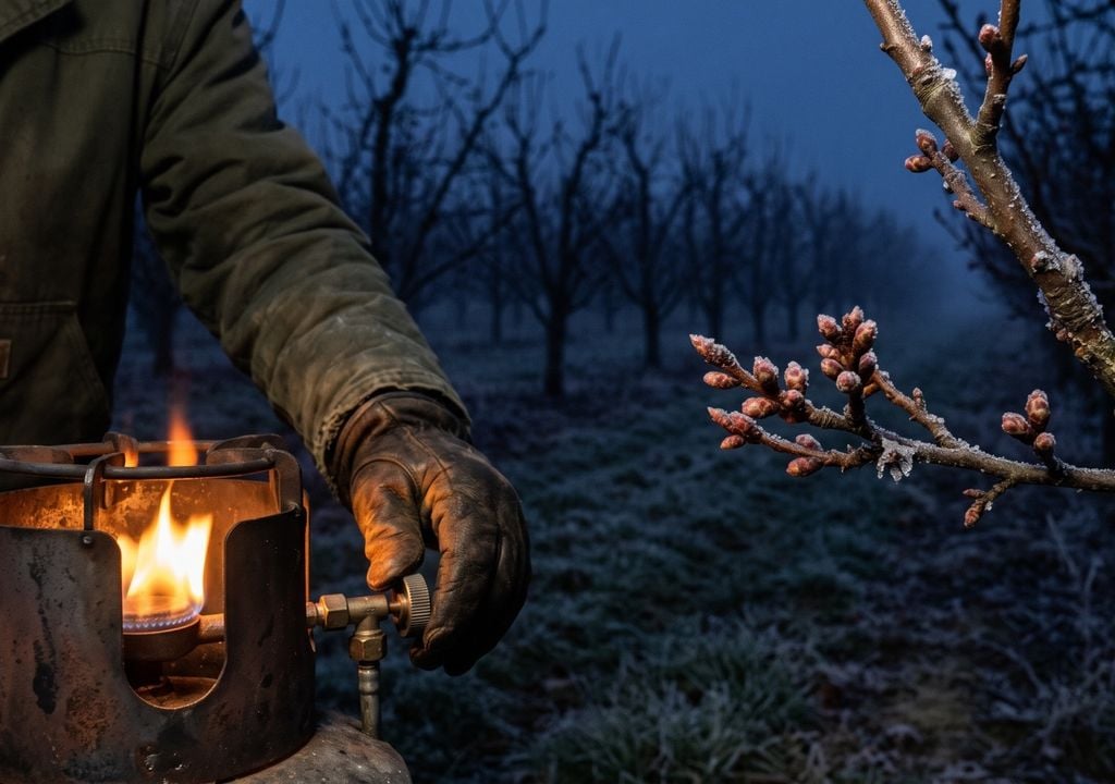 fuego En regiones frutícolas de Mendoza, Río Negro, Neuquén y el norte bonaerense, las madrugadas con heladas pueden convertirse en verdaderas guardias nocturnas para salvar la cosecha.