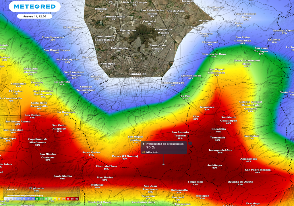tormenta Recuerda que estamos en plena temporada de lluvia, por lo que se recomienda mantenerse atento a las actualizaciones del pronóstico del tiempo.