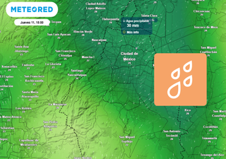 Canal de baja presi&oacute;n y abundante ingreso de humedad da paso a fuertes tormentas en la CDMX, este jueves 11 de junio