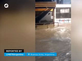 Intenso temporal lluvioso provocó la cancelación de más de 30 vuelos y diversas complicaciones en Argentina