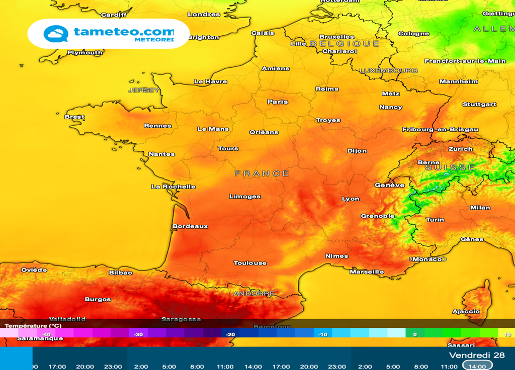 The 20°C should return to many French departments by next week.  Distrust however, the fresh air will not be very far from France.