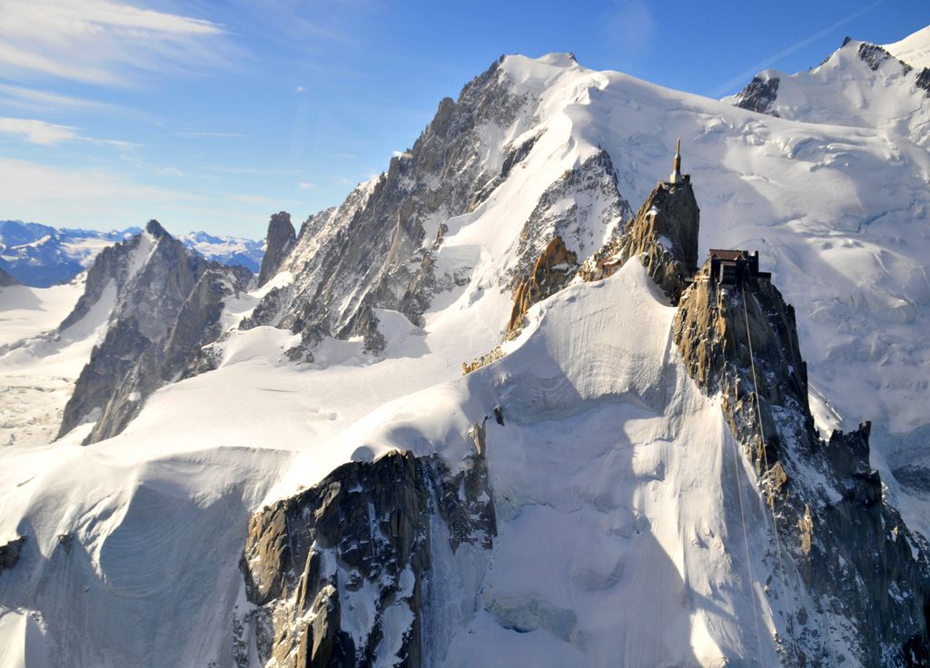 Mont-Blanc Alpes neige glacier