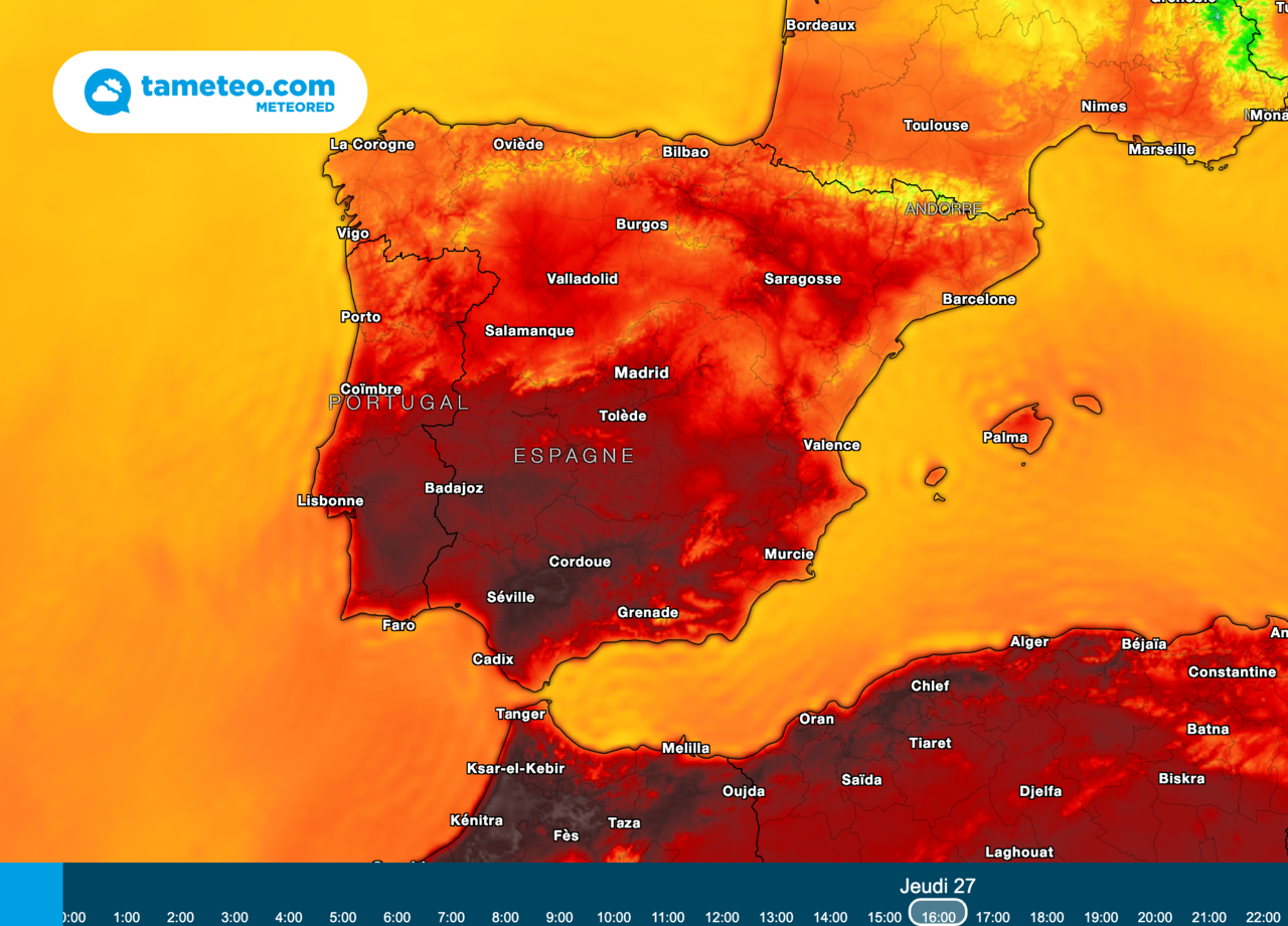 QUEL EST LE TEMPS ACTUEL EN ESPAGNE visual data 5