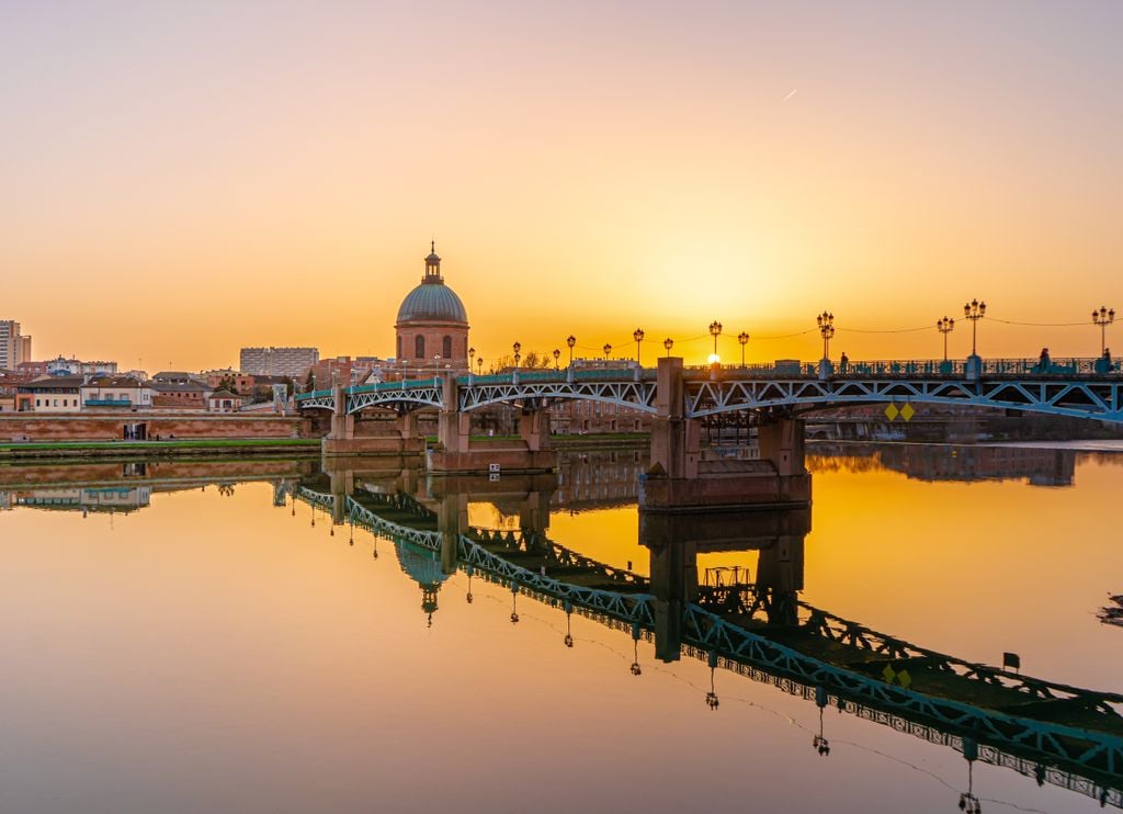 toulouse sunset