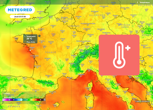 Canicule historique en France : dans ces villes, il fera plus de 25&deg;C au plus frais de la nuit mercredi et jeudi