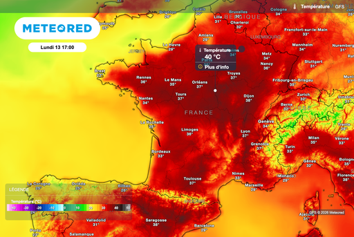 Canicule : la France toujours sous la fournaise, avec plus de 40 &deg;C ! 37 d&eacute;partements en vigilance rouge, 39 en orange
