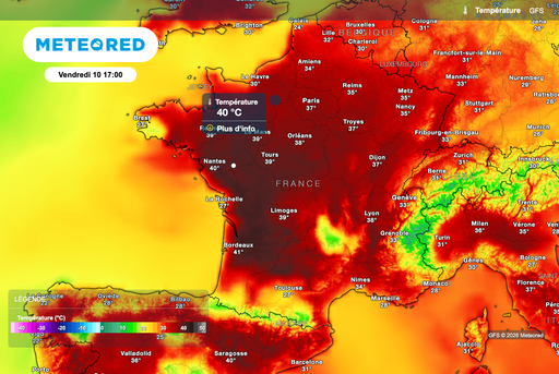 Canicule : la situation m&eacute;t&eacute;o s'aggrave et M&eacute;t&eacute;o-France place 9 d&eacute;partements en vigilance rouge