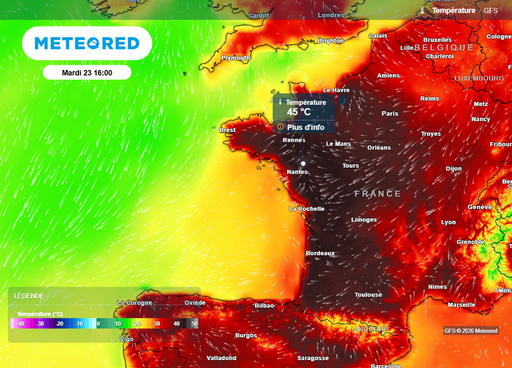Canicule : o&ugrave; les 40&deg;C seront-ils d&eacute;pass&eacute;s en France ce mardi ?
