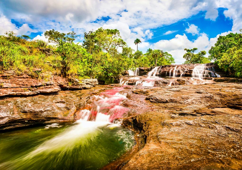 Caño Cristales, Colombia. Caño Cristales, Colombia.