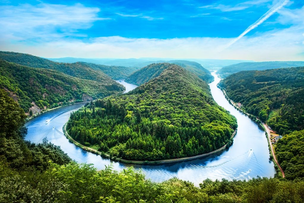 Die Saarschleife ist eines der spektakulärsten Naturwunder Deutschlands. Foto: Adobe Stock