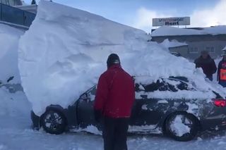 Caos por la nieve en Europa
